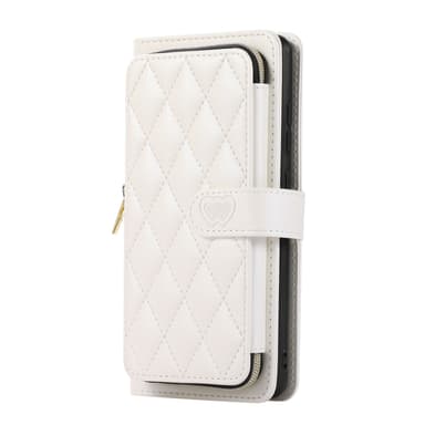 Zipper Flip Phone Case - Pung etui med kreditkortplads iPhone 13 Pro max