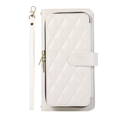 Zipper Flip Phone Case - Pung etui med kreditkortplads iPhone 13 Pro max
