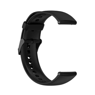 SKG V9 Pro, Amazfit Bip5 Unity flydende silikone urrem Sort