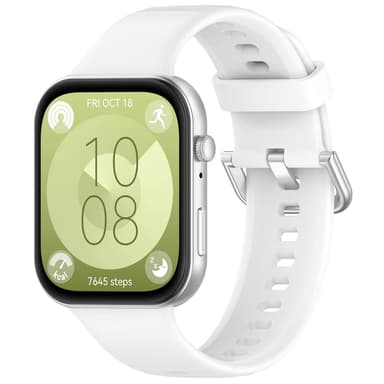 Silikone urrem til Huawei Watch Fit 3 Hvid