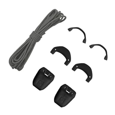 Salomon Quicklace snørebånd Grå S