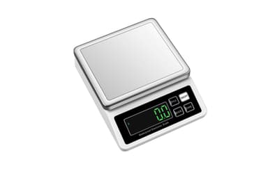 Elektronisk digital vægt Hvid 10 kg/0,1 g
