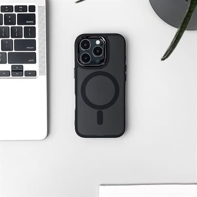 Magnetisk bagskal til iPhone 16 - Svart