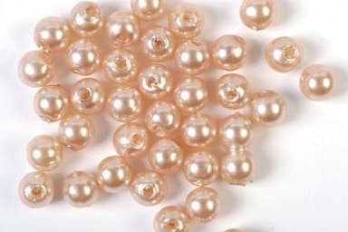 Voksperler 4mm 500g sand