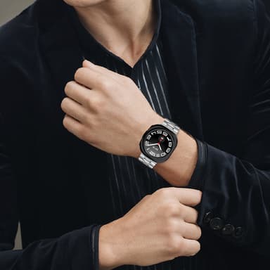 Urrem i rustfrit stål til Samsung Galaxy Watch 7 Ultra 47MM Sølv