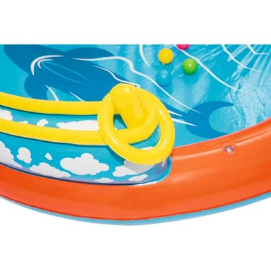 Bestway Lava Lagoon Legecenter med børnebassin 265x265x104 cm