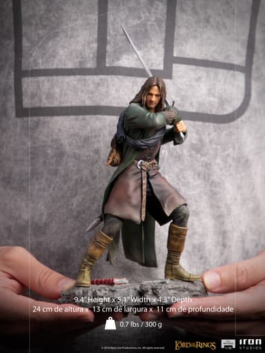 Iron Studios Ringenes Herre actionfigur (Aragorn)