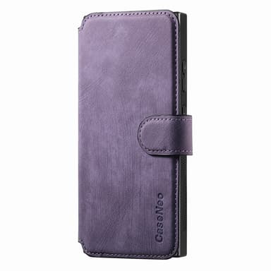 SKALO Samsung S25 Ultra CASENEO MW-03 Flip Cover - Lilla