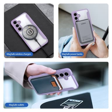DUX DUCIS Samsung S25 Skin X Pro Flip Cover - Lilla