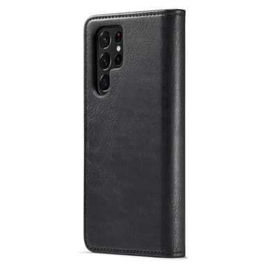 DG MING Samsung S25 Ultra 2-i-1 Magnet Flip Cover - Sort