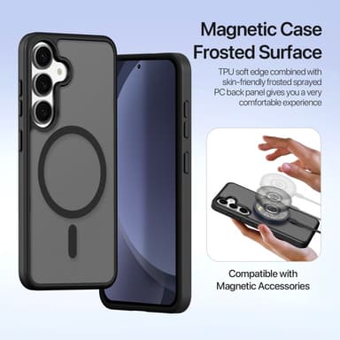 DUX DUCIS Samsung S25 Lawa Series Flip Cover - Sort