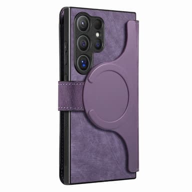 SKALO Samsung S25 Ultra CASENEO MW-03 Flip Cover - Lilla