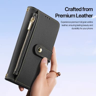 DUX DUCIS Samsung S25 Lawa Series Flip Cover - Sort