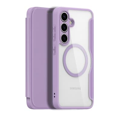 DUX DUCIS Samsung S25 Skin X Pro Flip Cover - Lilla