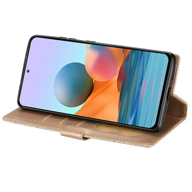 SKALO Samsung S25 Glitter Lynlås Flip Cover - Guld
