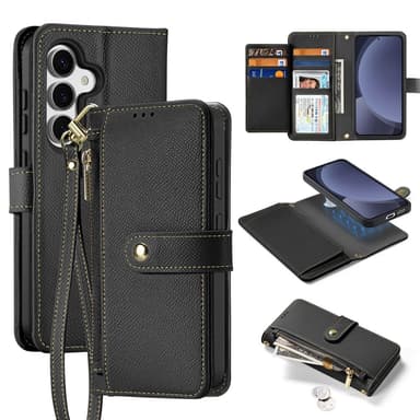 DUX DUCIS Samsung S25 Lawa Series Flip Cover - Sort