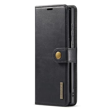 DG MING Samsung S25 Ultra 2-i-1 Magnet Flip Cover - Sort