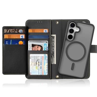 DUX DUCIS Samsung S25 Lawa Series Flip Cover - Sort