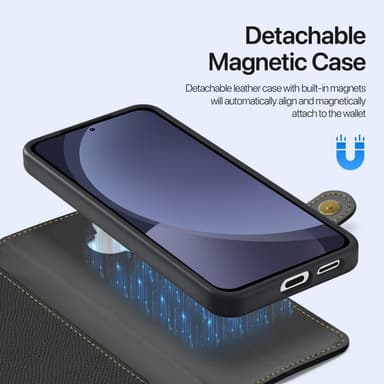 DUX DUCIS Samsung S25 Lawa Series Flip Cover - Sort
