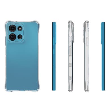 SKALO Motorola Moto G75 5G Extra strong TPU Cover - Gennemsigtig