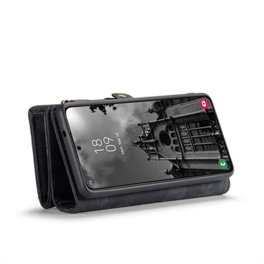 CaseMe Samsung S25 008 BIg Wallet 2in1 Magnet Flip Cover - Sort