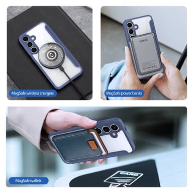DUX DUCIS Samsung S25+ Skin X Pro Flip Cover - Blå