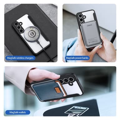 DUX DUCIS Samsung S25+ Skin X Pro Flip Cover - Sort