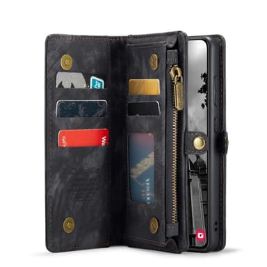 CaseMe Samsung S25 008 BIg Wallet 2in1 Magnet Flip Cover - Sort