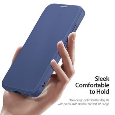 DUX DUCIS Samsung S25+ Skin X Pro Flip Cover - Blå