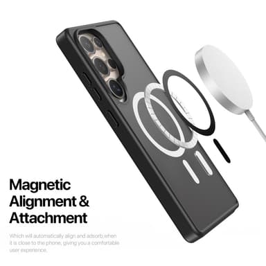 DUX DUCIS Samsung S25 Ultra Yind Series Matte Finish Cover - Sort
