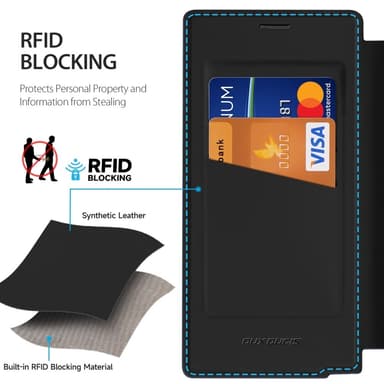 DUX DUCIS Samsung S25 Ultra Skin X Pro Flip Cover - Sort