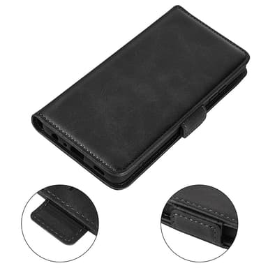 SKALO Samsung S25+ Premium ID Flip Cover - Sort