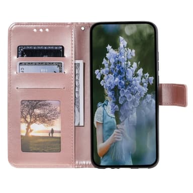 SKALO OnePlus 13R Mandala Flip Cover - Rosa guld