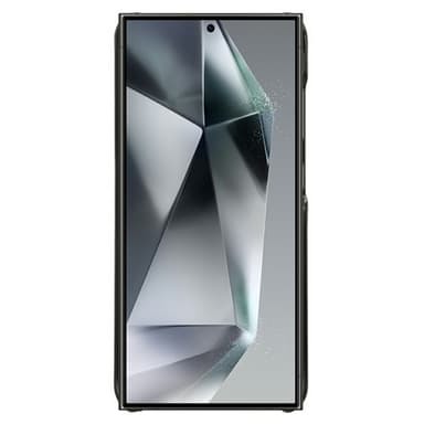 SKALO Samsung S25 Ultra PU-Læder Kortholder Cover - Sort
