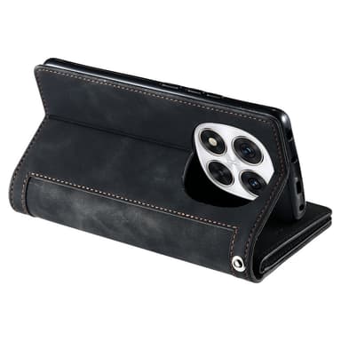 SKALO Xiaomi Redmi Note 14 Pro 5G Big Wallet 9-LOMMER Flip Cover - Sort