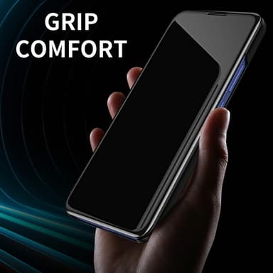 SKALO Xiaomi Redmi Note 14 Pro+ 5G Clear View Flip Cover - Lilla