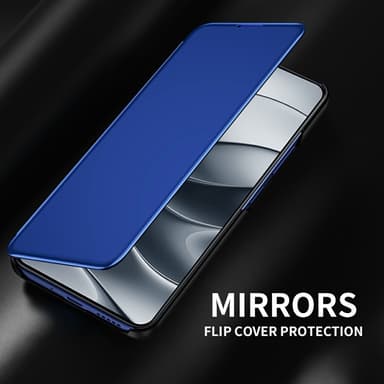 SKALO Xiaomi Redmi Note 14 Pro+ 5G Clear View Flip Cover - Lilla