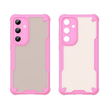 SKALO Samsung S25+ Armor Hybrid Frosted Cover - Pink