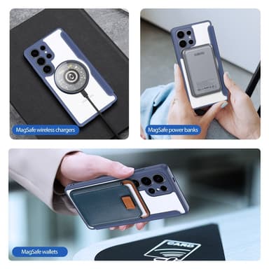 DUX DUCIS Samsung S25 Ultra Skin X Pro Flip Cover - Blå