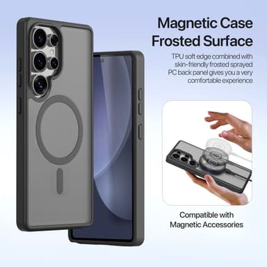 DUX DUCIS Samsung S25 Ultra Lawa Series Flip Cover - Sort