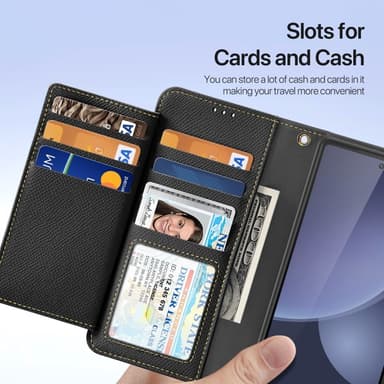 DUX DUCIS Samsung S25 Ultra Lawa Series Flip Cover - Sort