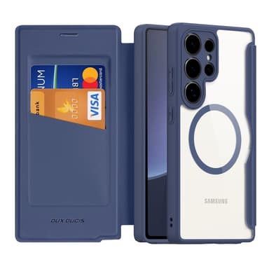 DUX DUCIS Samsung S25 Ultra Skin X Pro Flip Cover - Blå