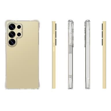 SKALO Samsung S25 Ultra Extra strong TPU Cover - Gennemsigtig