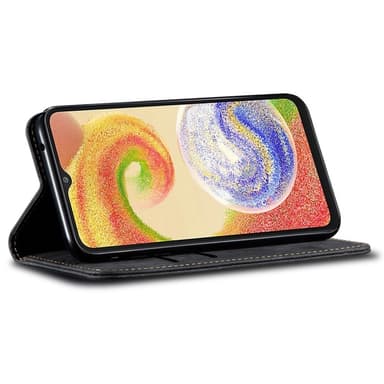 SKALO Samsung S25 Jeans Flip Cover - Sort