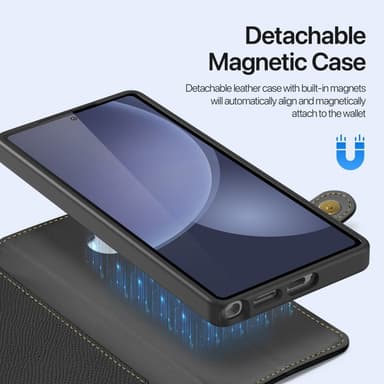 DUX DUCIS Samsung S25 Ultra Lawa Series Flip Cover - Sort
