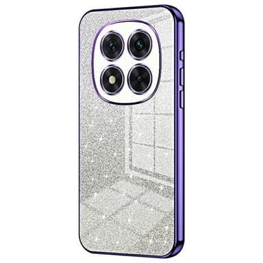 SKALO Xiaomi Redmi Note 14 Pro 5G Electroplating Glitter Cover - Lilla