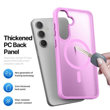 DUX DUCIS Samsung S25 Yind Series Matte Finish Cover - Pink