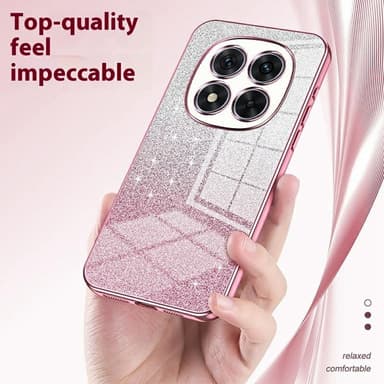 SKALO Xiaomi Redmi Note 14 Pro 5G Electroplating Glitter Cover - Lilla