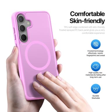 DUX DUCIS Samsung S25 Yind Series Matte Finish Cover - Pink