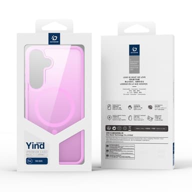 DUX DUCIS Samsung S25 Yind Series Matte Finish Cover - Pink